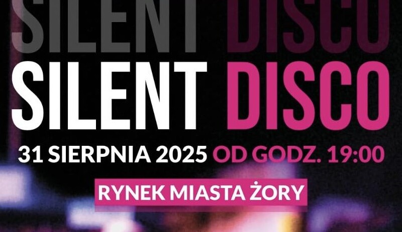 Silent Disco w Żorach – taneczny finał wakacji w Żorach! Nie przegap tego wydarzenia