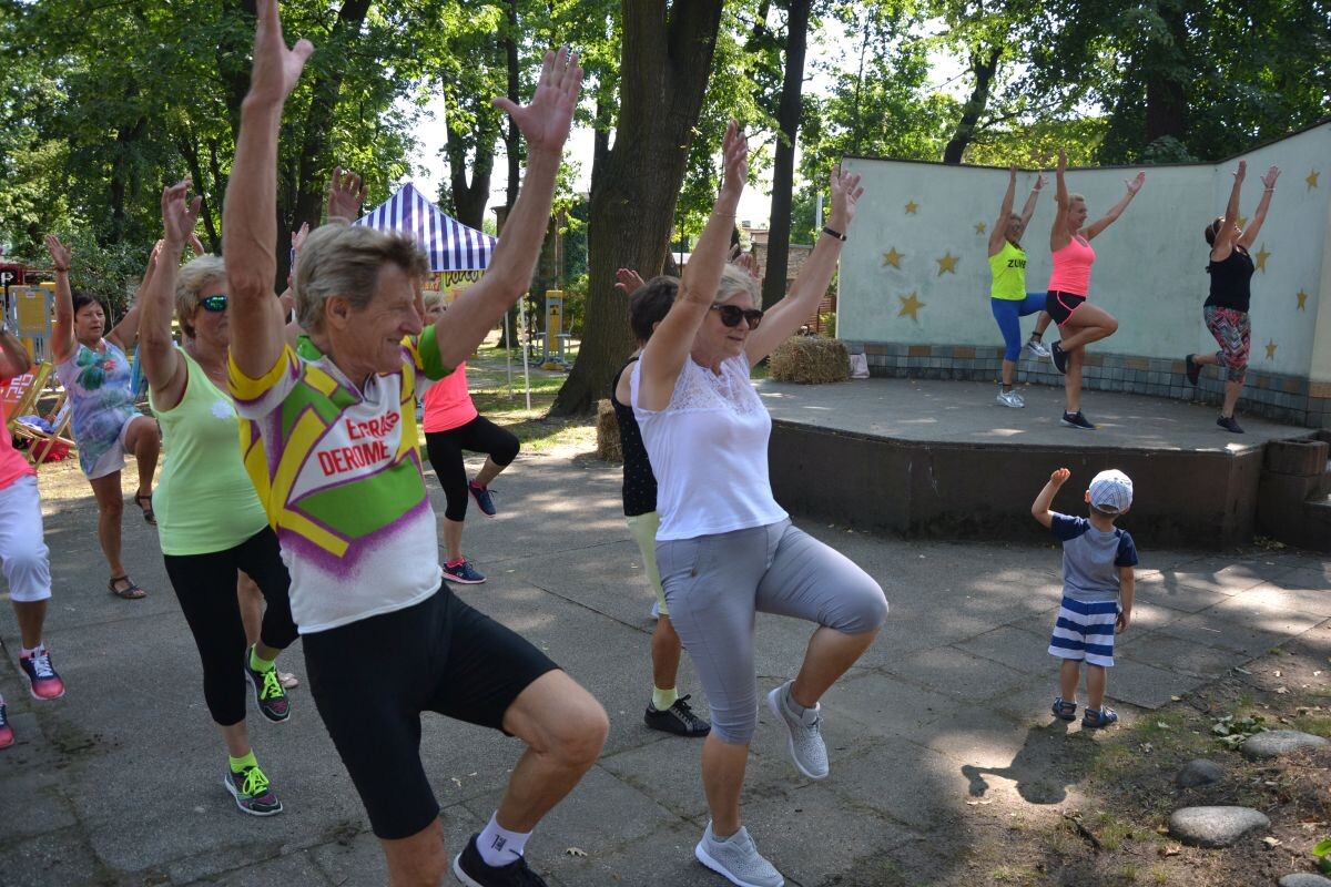 Zumba w Parku Strzelnica