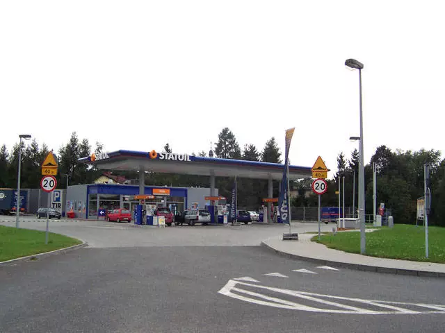 Śródmieście - Stacja paliw Statoil - ul. Katowicka