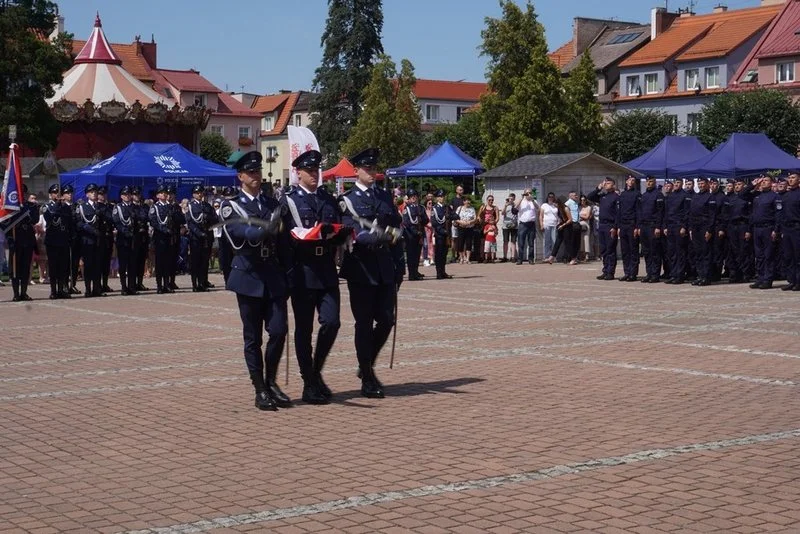 19 lipca 2024 roku na Rynku w Żorach odbyły się wojewódzkie obchody Święta Policji / fot. UM Żory