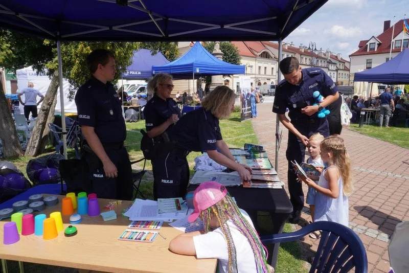 19 lipca 2024 roku na Rynku w Żorach odbyły się wojewódzkie obchody Święta Policji / fot. UM Żory