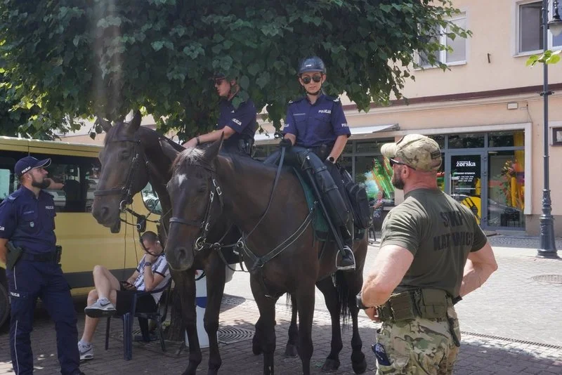 19 lipca 2024 roku na Rynku w Żorach odbyły się wojewódzkie obchody Święta Policji / fot. UM Żory