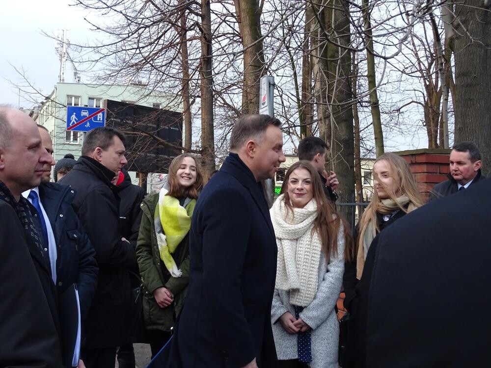 Prezydent Rzeczypospolitej Polskiej Andrzej Duda przyjechał wczoraj (29.01.) z wizytą do naszego miasta.  Zobaczcie naszą relację!