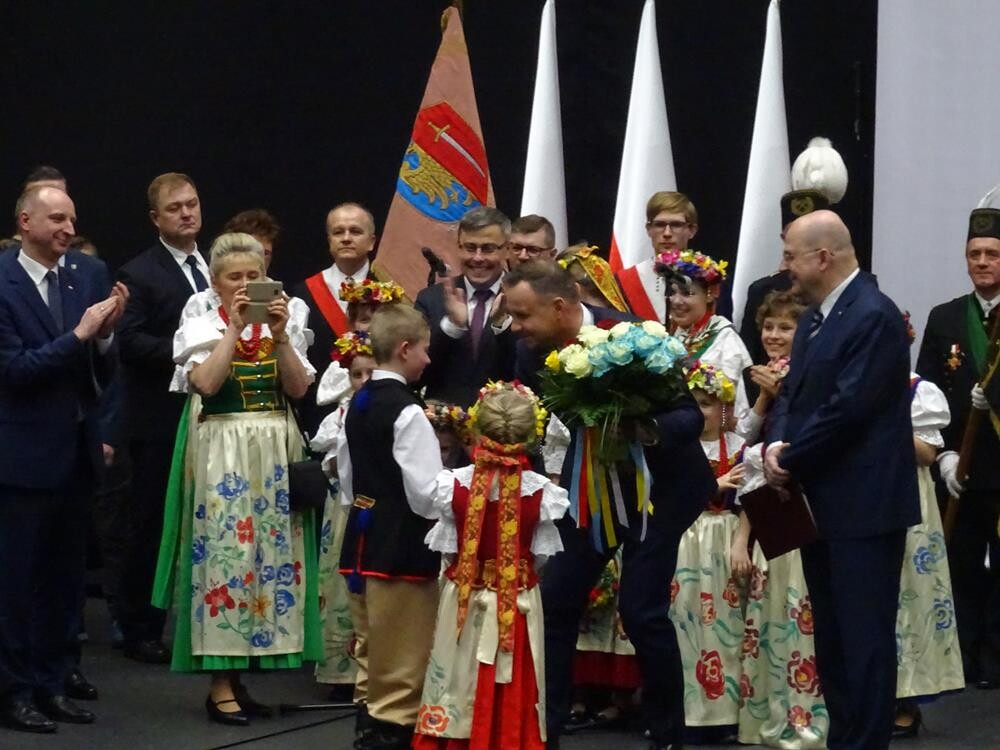 Prezydent Rzeczypospolitej Polskiej Andrzej Duda przyjechał wczoraj (29.01.) z wizytą do naszego miasta.  Zobaczcie naszą relację!