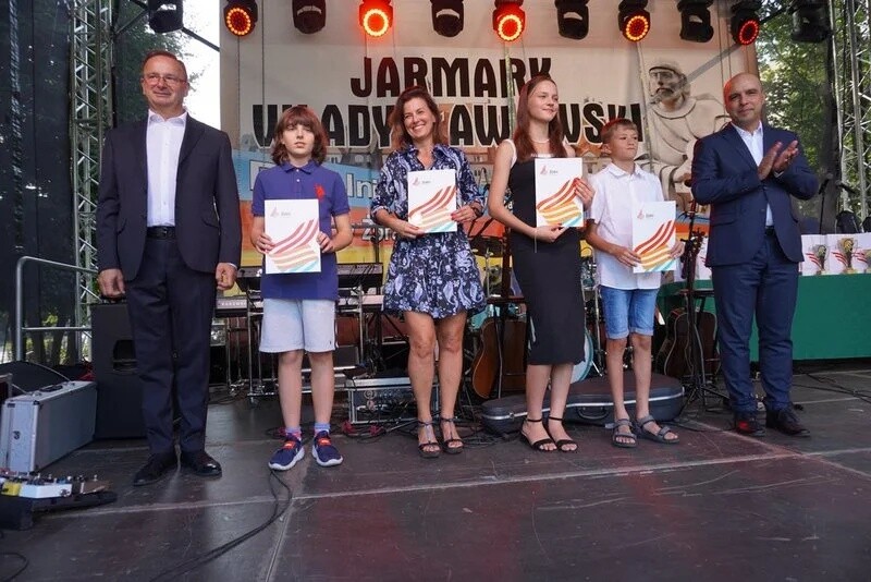 Podczas Jarmarku Władysławowskiego uczestnicy przeżywali nie tylko artystyczne, ale też sportowe emocje / fot. UM Żory