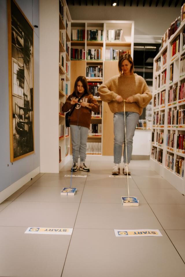 11 października 2024 r. Miejska Biblioteka Publiczna w Żorach wzięła udział w jubileuszowej edycji Ogólnopolskiej Nocy Bibliotek, która odbyła się pod hasłem „MOC Bibliotek” / fot. MBP Żory