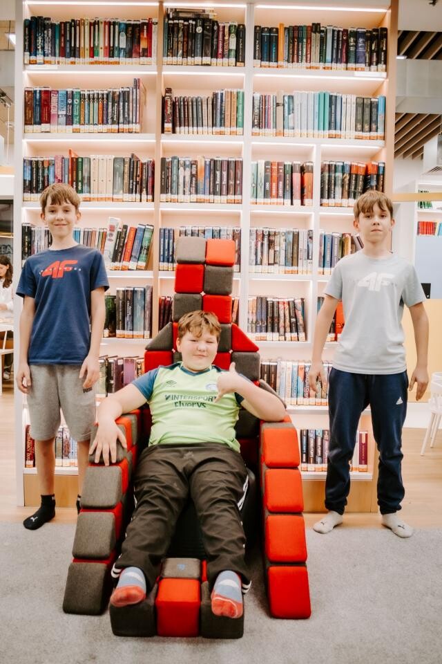 11 października 2024 r. Miejska Biblioteka Publiczna w Żorach wzięła udział w jubileuszowej edycji Ogólnopolskiej Nocy Bibliotek, która odbyła się pod hasłem „MOC Bibliotek” / fot. MBP Żory