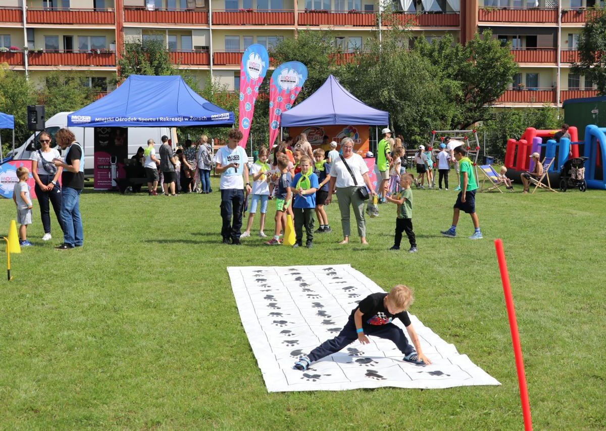Zakończenie akcji Summer Day – „Aktywnie w Dzielnicach” w Żorach / fot. KMP Żory