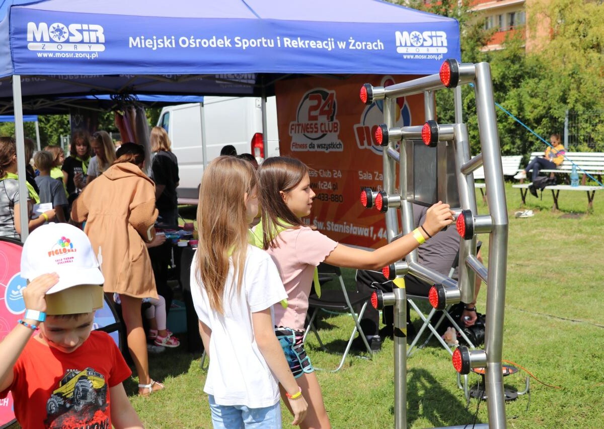 Zakończenie akcji Summer Day – „Aktywnie w Dzielnicach” w Żorach / fot. KMP Żory