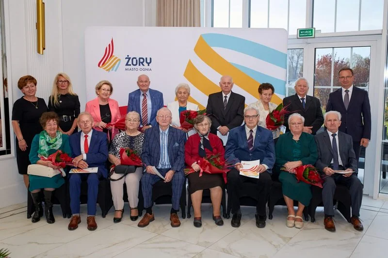 Małżonkowie z Żor świętowali piękne jubileusze / fot. UM Żory