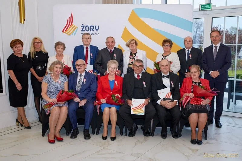 Małżonkowie z Żor świętowali piękne jubileusze / fot. UM Żory