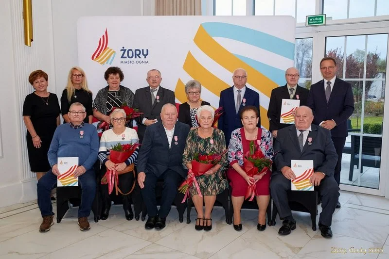 Małżonkowie z Żor świętowali piękne jubileusze / fot. UM Żory