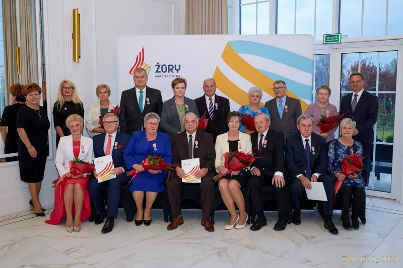 Małżonkowie z Żor świętowali piękne jubileusze / fot. UM Żory
