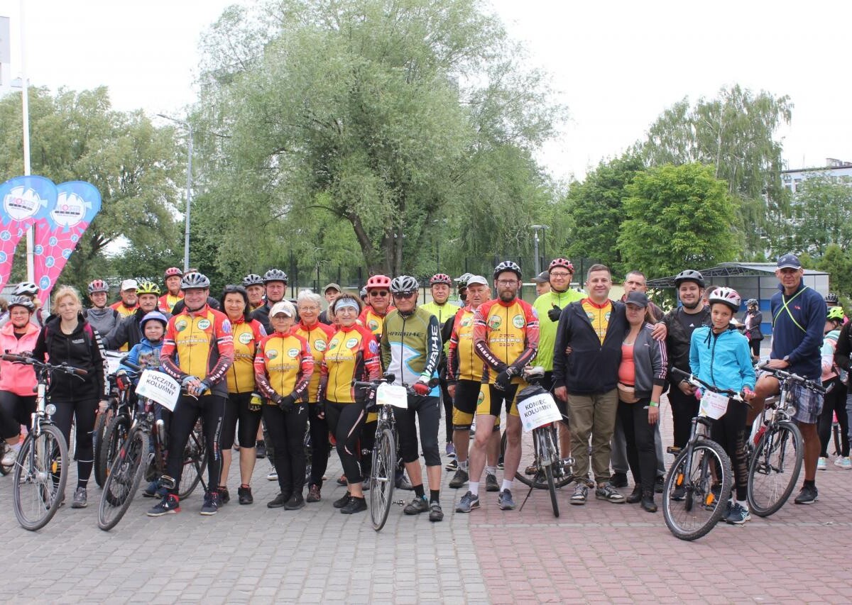 2 czerwca br. odbył się Żorski Rekreacyjny Rajd Rowerowy organizowany przez MOSiR Żory oraz Klub Kolarski PTTK „Wandrus”. Miejscem startu był teren przed hala sportową przy ul. Folwareckiej / fot. MOSiR Żory