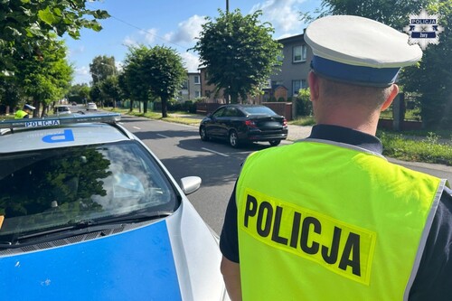 Żory: 20-latek zatrzymany za złamanie zakazu prowadzenia pojazdów