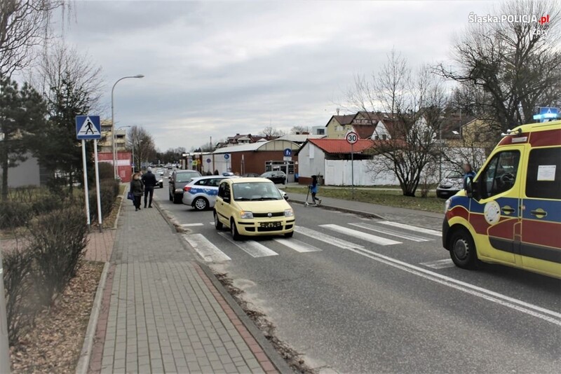 Żory: 9-latka wjechała hulajnogą przed nadjeżdżający samochód!