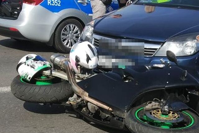 Żory: Pościg za poszukiwanym motocyklistą